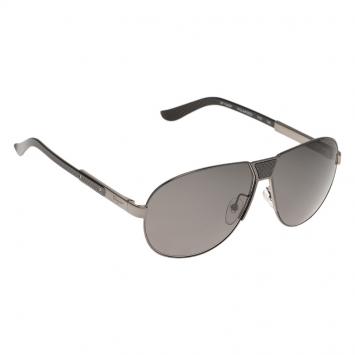 Pre Owned Salvatore Ferragamo Metallic SF136SP Aviator Sunglasses