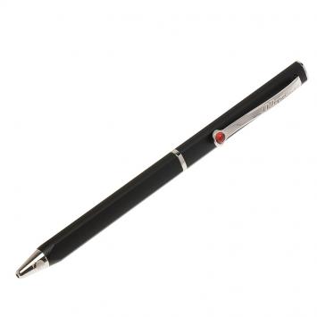 Pre Owned S.T.Dupont Karl Lagerfeld Edition Black & Palladium Ballpoint Pen