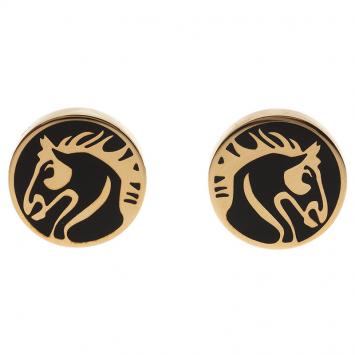 Pre Owned S.T. Dupont Gold-Plated Steel Limited Edition Cufflinks