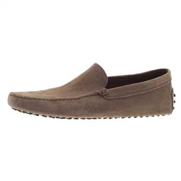 Pre Owned Tod's Brown Suede Loafers Size 42.5 