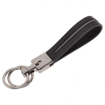Pre Owned Tod's Black Leather Valet Keyring