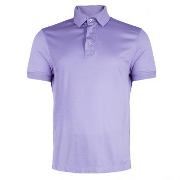 Pre Owned Tom Ford Men's Purple Polo Shirt M