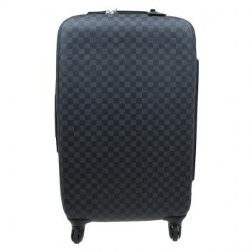 Pre Owned Louis Vuitton Damier Graphite Canvas Zephyr 70 Rolling Suitcase