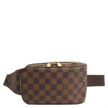 Pre Owned Louis Vuitton Damier Ebene Canvas Geronimos Bag