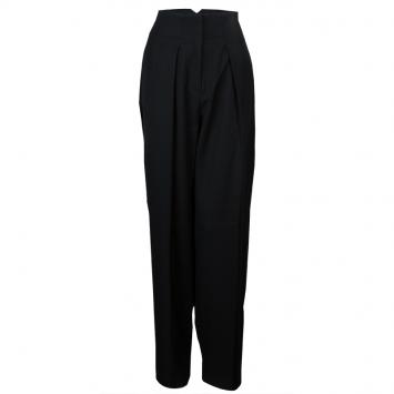 Pre Owned 3.1 Phillip Lim Black High Waist Wide Leg Trousers M