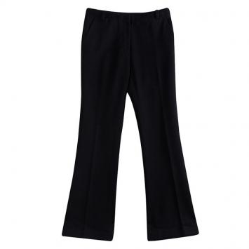 Pre Owned 3.1 Phillip Lim Black High Waist Wide Leg Trousers S