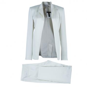 Pre Owned T By Alexander Wang Off-White Tailored Suit M/L
