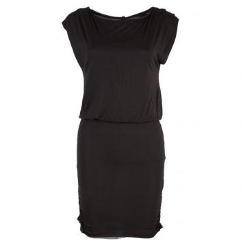 Pre Owned Alice + Olivia Base rown Smocked-Waist Dress XS