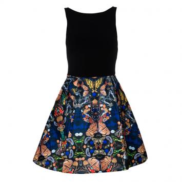 مملوكة مسبقًا Alice + Olivia amabel Multicolor Sleeveless Dress XS