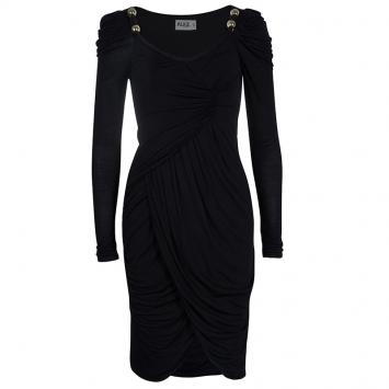 Pre Owned Alice by Temperley Black Long Sleeve Dress S