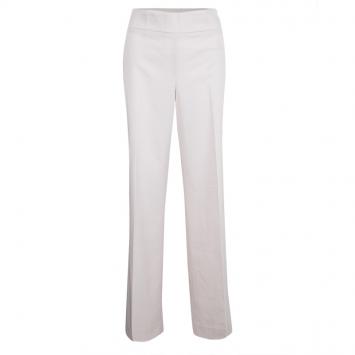 Pre Owned Armani Collezioni Beige Wool Wide Leg Pants M