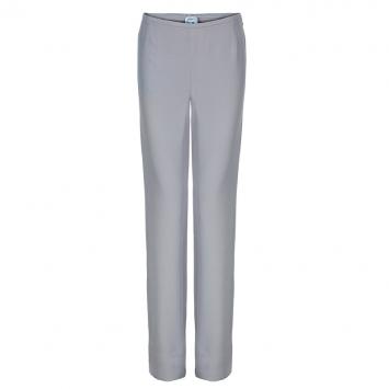 Pre Owned Armani Collezioni Grey Wide Leg Trousers M