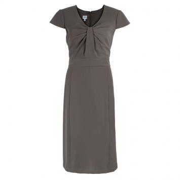 Pre Owned Armani Collezioni Grey Dress L
