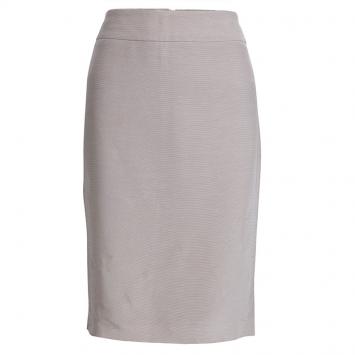 Pre Owned Armani Collezioni Beige Straight Skirt M