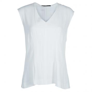 Pre Owned Boss by Hugo Boss White Blouse M