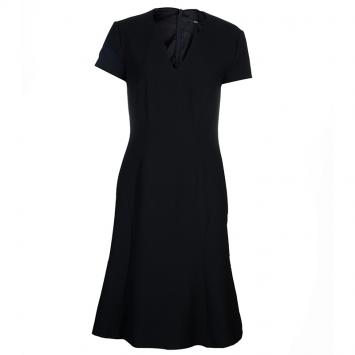 Pre Owned Boss by Hugo Boss Black Short Sleeve Damarta Dress M
