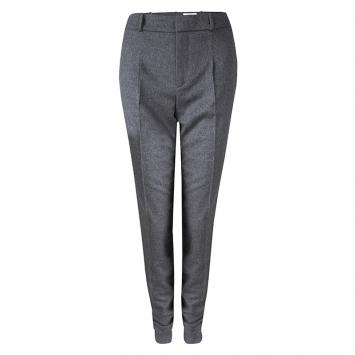 Pre Owned Boss By Hugo Boss Runway Edition Grey Wool Tumena Trousers S