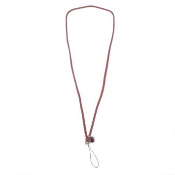 Pre Owned Bottega Veneta Brown Phone Strap