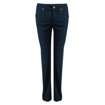 Pre Owned Burberry Brit Indigo Dark Wash Denim Fledley Flared Jeans M