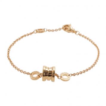 Pre Owned Bvlgari B.Zero1 18K Yellow Gold Soft Bracelet 19CM