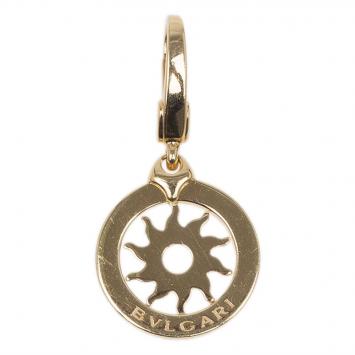 Pre Owned Bvlgari Tondo Sun Yellow Gold Charm