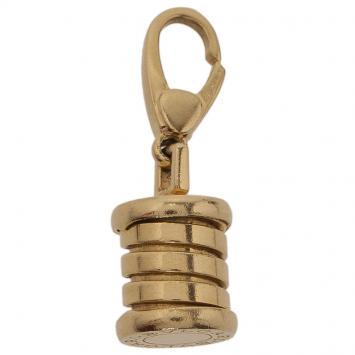 Pre Owned Bvlgari B.zero1 Yellow Gold Charm