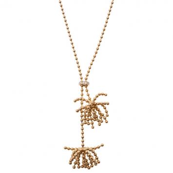 Pre Owned Cartier Nouvelle Vague Rose Gold Pendant Necklace