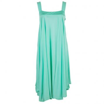 Pre Owned Celine Mint Sleeveless Jersey Dress L