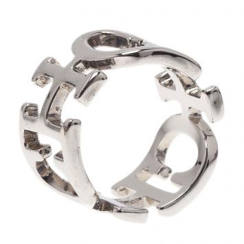 Pre Owned CH Carolina Herrera Silver Ring Size 53