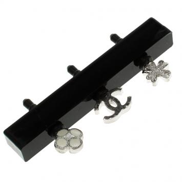 Pre Owned Chanel CC Smartphone Dust Plugs, A Set Of Three Charms