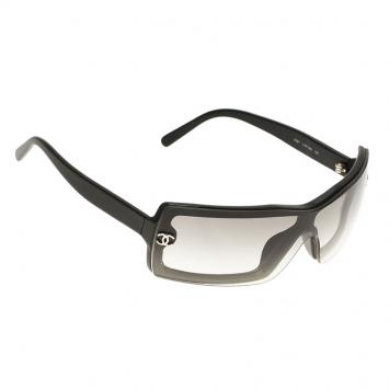 Pre Owned Chanel Black 5067 Rectangle Sunglasses