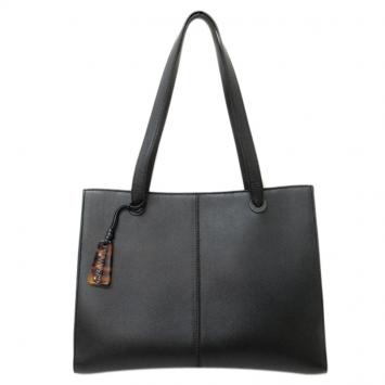 Pre Owned Chanel Black Caviar Shopper Tote