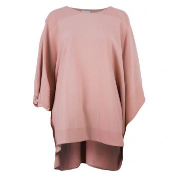 Pre Owned Chloe Salmon Pink Poncho Top M