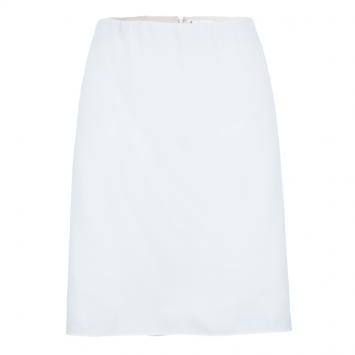 Pre Owned Chloe White A-Line Skirt L