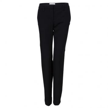 Pre Owned Chloe Black Straight Fit Trousers S