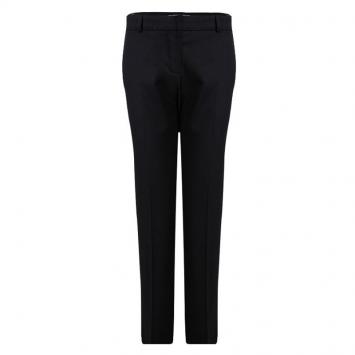 Pre Owned Chloe Black Wool Straight Fit Trousers M