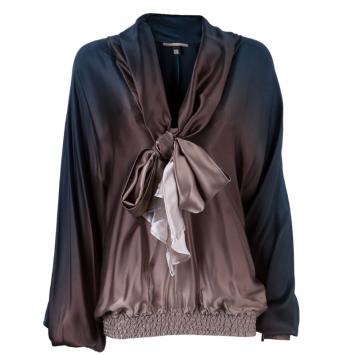 Pre Owned Class by Roberto Cavalli Multicolor Gradient Top M