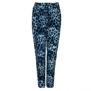 Pre Owned Diane Von Furstenberg Bennet Two Print Trousers L
