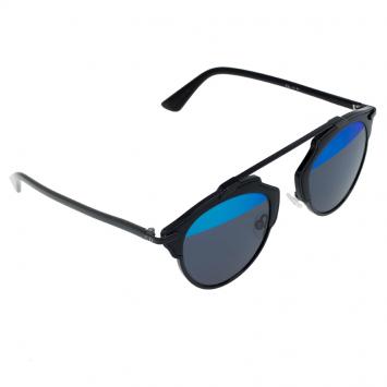 Pre Owned Dior Black So Real Round Sunglasses