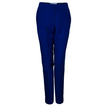 Pre Owned Dior Prussian Blue Tailored Trousers M