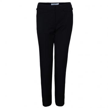 Pre Owned Dior Black Wool Tailored Trousers S