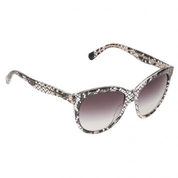 Pre Owned Dolce and Gabbana Grey Lace DG4149 Sunglasses 