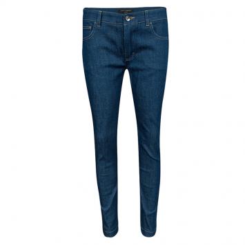 Pre Owned Dolce and Gabbana Indigo Tapered Denim Jeans S