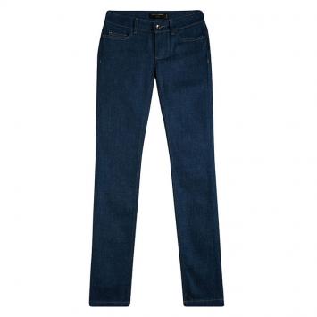 مملوكة مسبقًا Dolce and Gabbana Indigo Denim Tapered Cute Jeans S