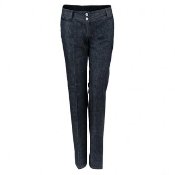 Pre Owned Dolce and Gabbana Black Denim Jeans S