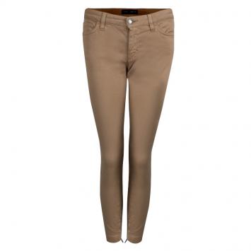 Pre Owned Dolce and Gabbana Tan Brown Pretty Skinny Jeans M