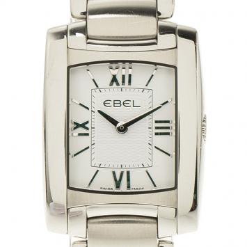 Pre Owned Ebel White Stainless Steel Brasilia Women's Wristwatch 23MM