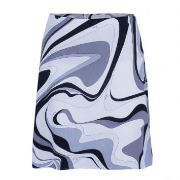 Pre Owned Emilio Pucci Printed A-Line Skirt S