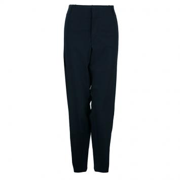 Pre Owned Emporio Armani Black Straight Leg Trousers XXXL