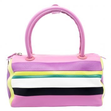Pre Owned Escada Multicolor Leather Satchel 